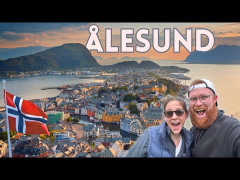Alesund Norway the prettiest city in all of Norway!
