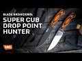 the montana knife company super cub drop point hunter