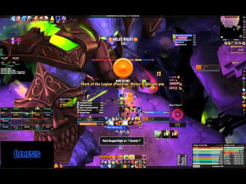Genesis vs. Archimonde Mythic (HFC) - Valhorth Elemental Shaman POV - 20/03/2016
