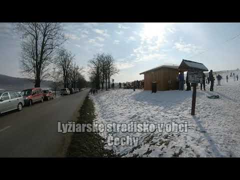 Lyžiarske stredisko v obci Čechy
