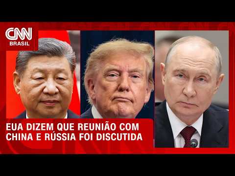 Trump pode se reunir com Putin e Xi para discutir guerra da Ucrânia | CNN NOVO DIA