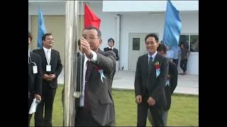 Lễ kéo quốc kỳ Việt Nam - Nhật Bản