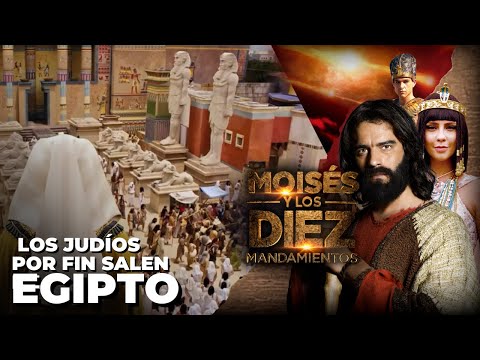 The Hebrew people begin their exodus from Egypt