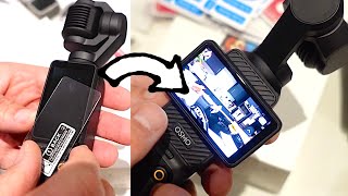 DJI Pocket 3: How I protect my SCREEN (putting on a screen protector...)