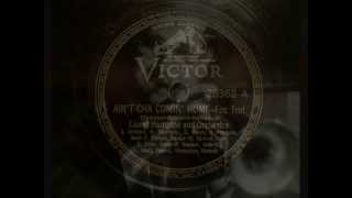 78rpm: Ain't Cha Comin' Home? - Lionel Hampton and his Orchestra, 1939 - Victor 26362