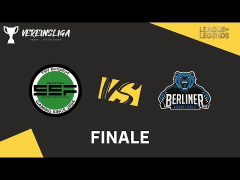 ESBD-Vereinsliga 19/20 - TSV Burgdorf x 1. Berliner eSport-Club - Finale (LoL)