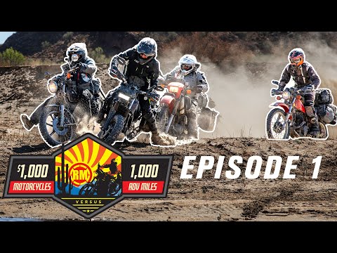 Can $1,000 Beater Motorcycles make it 1,000 Adventure Miles!? | Episode 1