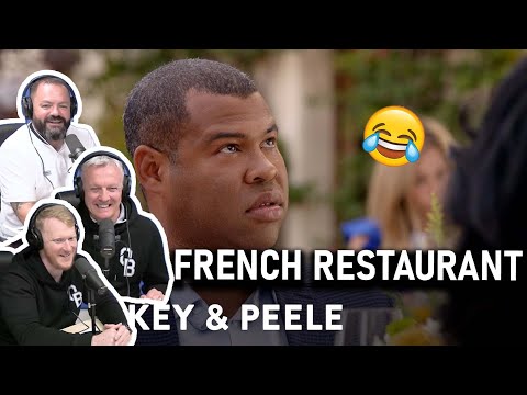Key & Peele - French Restaurant REACTION!! | OFFICE BLOKES REACT!!