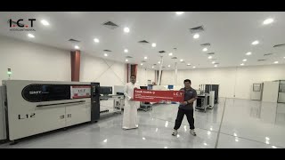 Overseas SMT Line Installation for LED Lighting Factory  I C T On Site Support