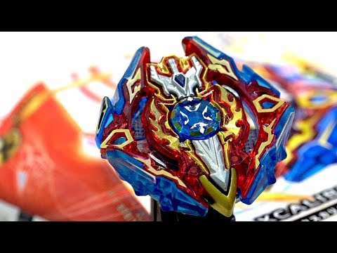 (FAKE) Sieg Xcalibur .1.Ir Starter (B-92) Unboxing & Review! - Beyblade Burst God/Evolution!
