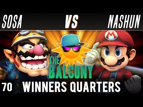 PM @ the Balcony 70 - Winners Quaretrs ft. Nashun (Mario) VS R3|Sosa (Wario)