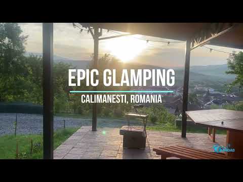 Epic Glamping Calimanesti Romania | Staying in a Tent Experience