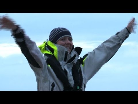 Canadian makes trans-Atlantic crossing history