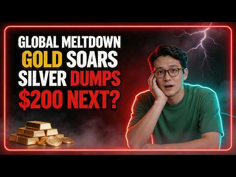 Global Meltdown: Gold Soars, Silver Dumps—The Split That Calls $200