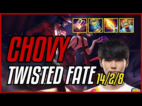 CHOVY - TWISTED FATE vs DEFT - JAYCE MID - KR CHALLENGER - PATCH 11.9 QUADRAKILL