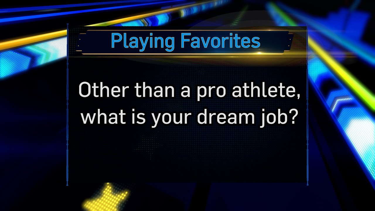 The Sports Stars of Tomorrow Talk About Their Dream Jobs Once Their Playing Days are Done