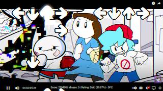 Cover art for Breaking Point (Vocals) - FNF VS Pibby Corruption (Sadistic Story: Jaiden Animations) OST