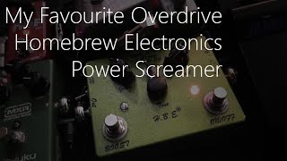 Video thumbnail for My Favourite Overdrive | Homebrew Electronics Power Screamer w/ Fat Boost Mod by Leigh Fuge