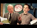 Sheldon S Fit Over His First Bad Grade Young Sheldon