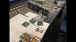 Video thumbnail for SSL6000 Centre Section 82E23 card repair by Dave's Studio Cairns, QLD