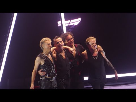 "Never Let Me Down Again& Personal Jesus"  Depeche Mode@The Garden New York 4/14/23