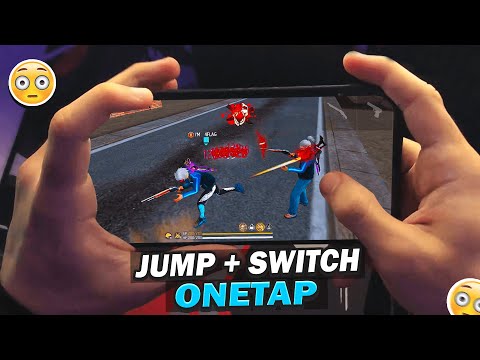 Jump + Switch OneTap Headshot Trick "Make You Master Of Movement Speed"☠️ || Free Fire Max