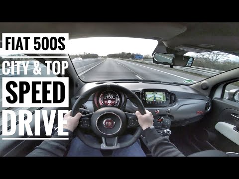 Fiat 500S 1.2 8V (2020) | POV City and Top Speed Drive on German Autobahn