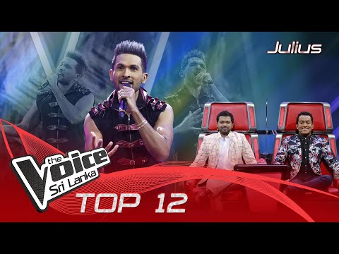 Julius Mitchell | Liyathambara (ලියතඹරා) | Top 12 | The Voice Sri Lanka