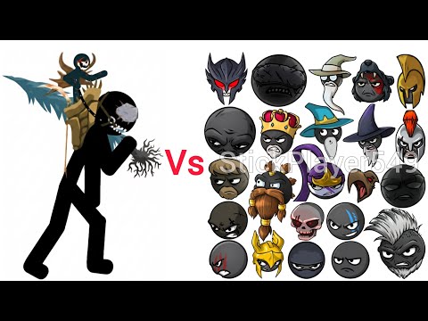 General Kai Rider Vs All Units And Generals In Stick War 3 : Saga | By StickPlayer549 
