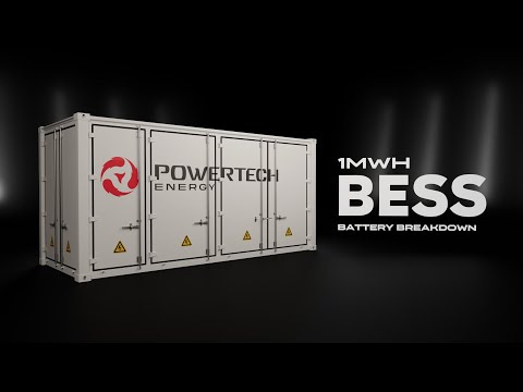 1MWh Battery Energy Storage System (BESS) Breakdown