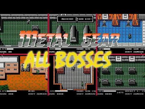 Metal Gear (NES): All Bosses