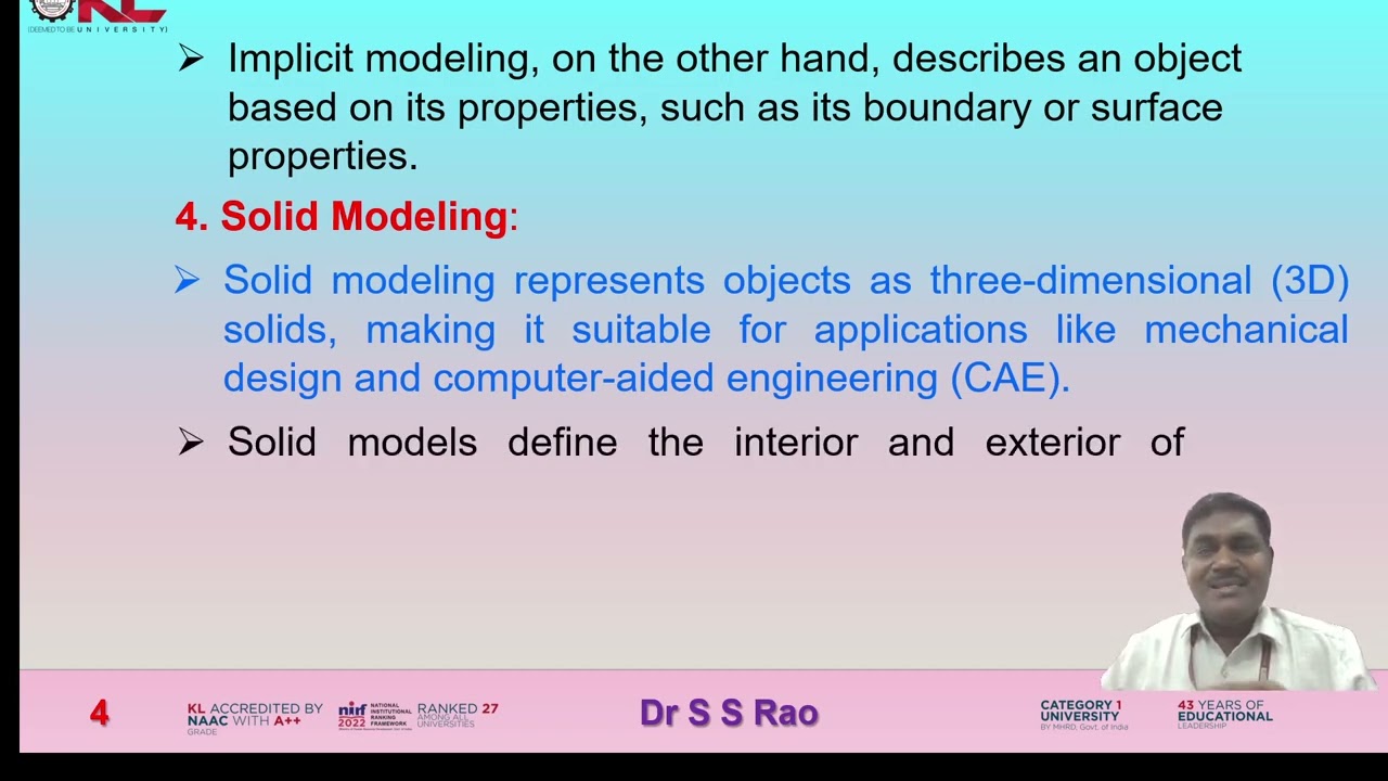 Geometric Modeling 1