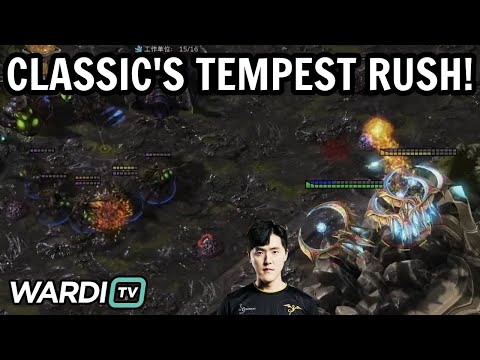 TEMPEST RUSH VS GOLD BASE - Classic vs Rogue (PvZ) - World Team League Winter 2021 [StarCraft 2]