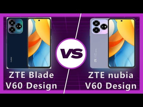 ZTE Blade V60 Design vs nubia V60 Design Detailed Comparison