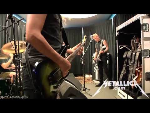Metallica - Blitzkrieg in Tuning Room [Mexico City August 6, 2012] HD