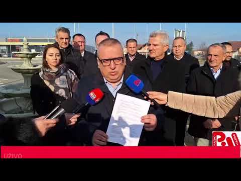 Načelnik opštine Modriča Jovica Radulović obišao je novoizgrađenu kružnu raskrsnicu u Modriči