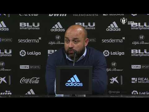Press conference Manolo González tras el Valencia CF vs CD Ebro (1-0)