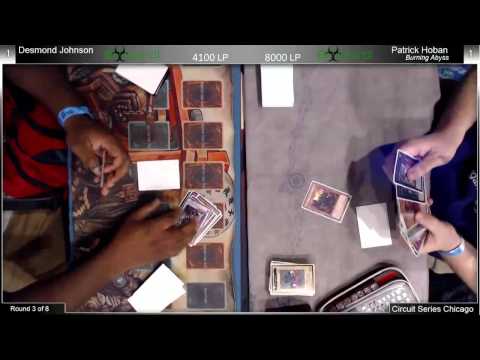 YGO: ARGCS Chicago 2014: Round 3: Burning Abyss (Patrick Hoban) VS Burning Abyss  (Desmond Johnson)