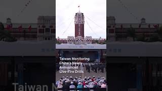 Taiwan Monitoring China’s Newly Announced Live-Fire Drills｜TaiwanPlus News