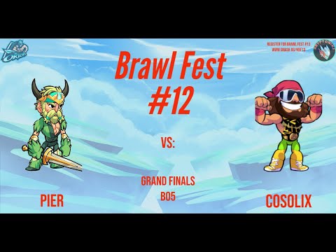 Cosolix vs Pier (Delayed Brawl Fest #12 Grand Finals)