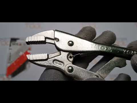 Кліщі затискні YATO : Cr-Mo, L= 180 мм [6/24]
