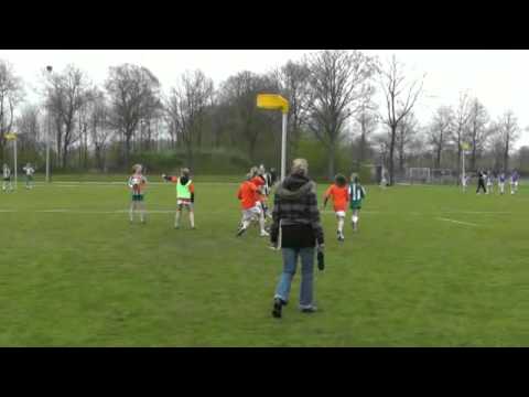 Korfbalwedstrijd Sc Joure D2 21 april 2012