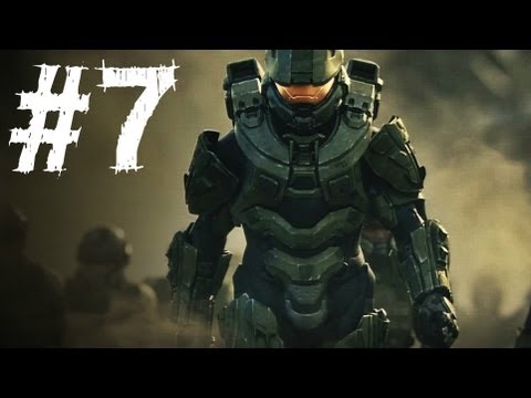 Halo 4 Gameplay Walkthrough Part 7 - Campaign Mission 4 - Infinity (H4)