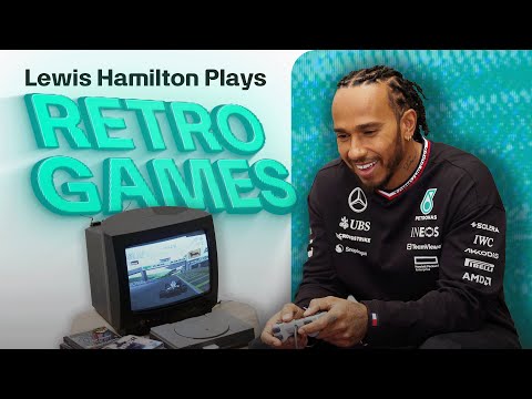 Lewis Hamilton Plays Retro Video Games from His Childhood!