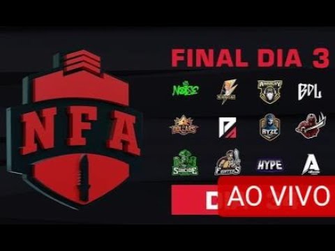FREE FIRE AO VIVO - FINAL DIA 3 - LIGA NFA SEASON 4 - #NFAS4