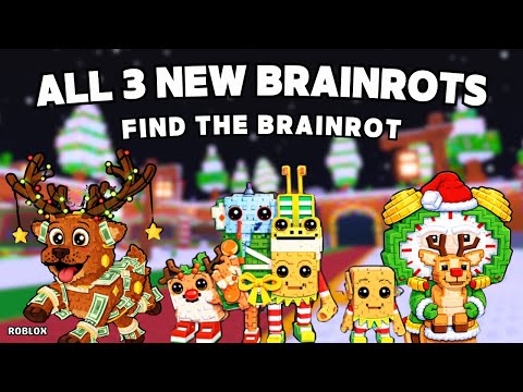 How To Get All 3 NEW BRAINROTS in Find the Brainrot [320] | Roblox