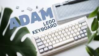 A Perfect Keyboard Made of LEGO Meet ADAM