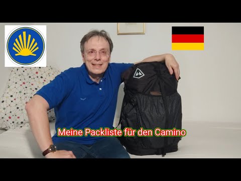 Mein Camino Frances 2023 - Packliste für den Jakobsweg