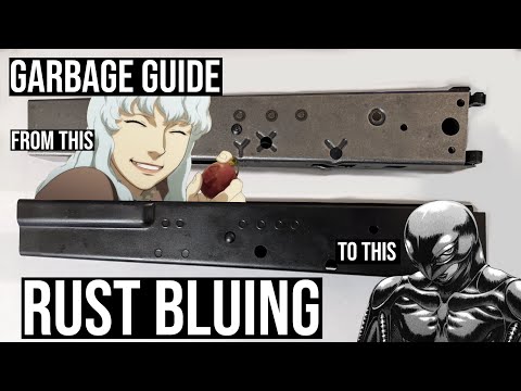 Garbage Guide: DIY Rust Blue