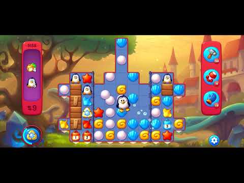 Fishdom Hard level 9158 no boosters フィッシュダム